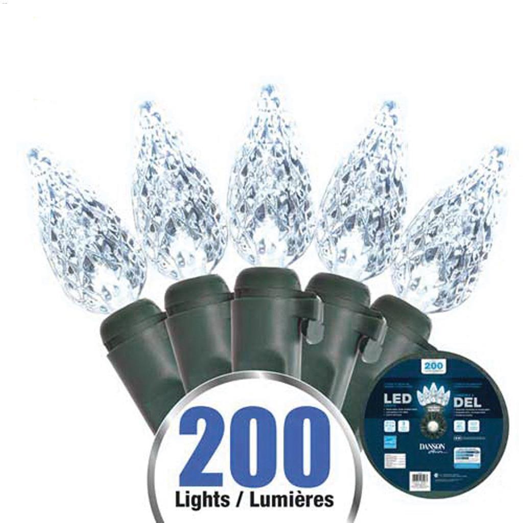 Ensemble de 200 Lumières Extérieures DEL
