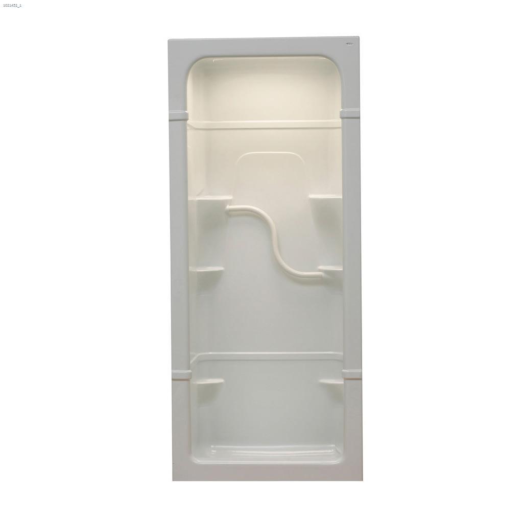38" x 33-1/4" x 88" 1-Piece Shower Stall