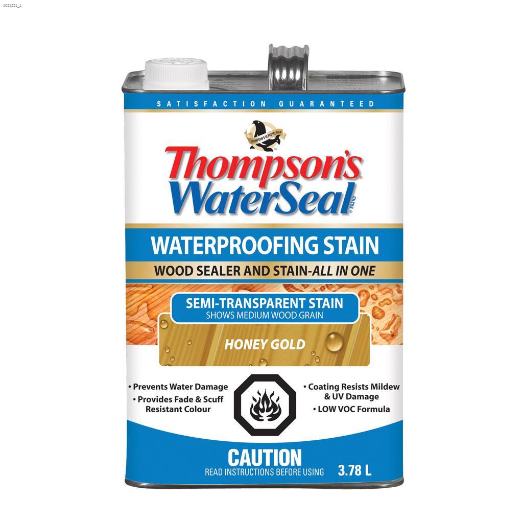 Waterproofer & Semi-Transparent Wood Stain