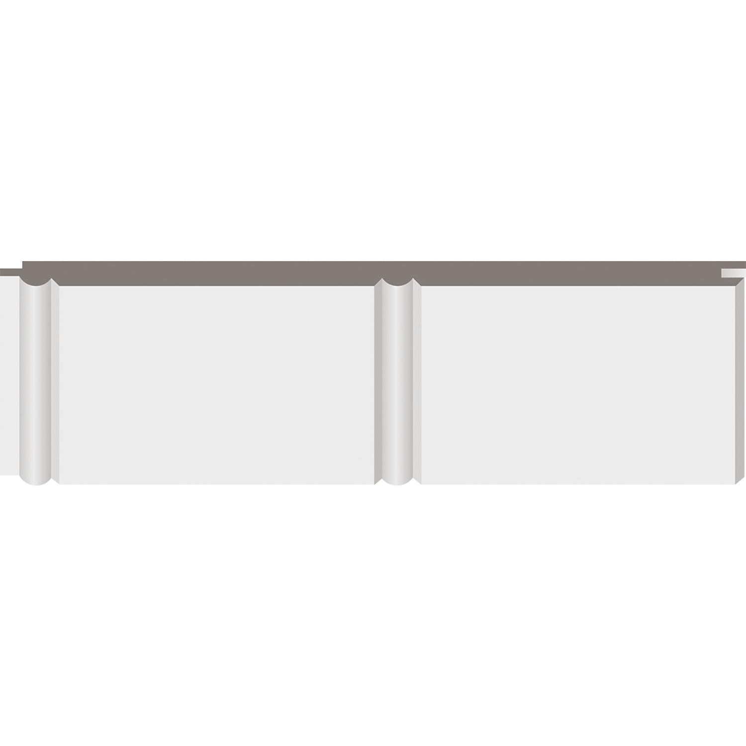 1/4" x 7-1/8" x 8' Panneau mural mouluré en MDF