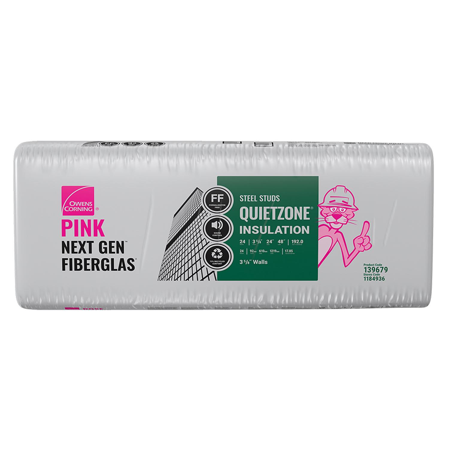 Owens Corning QuietZone SS 48" x 24" x 3-1/2"-192 Sqft