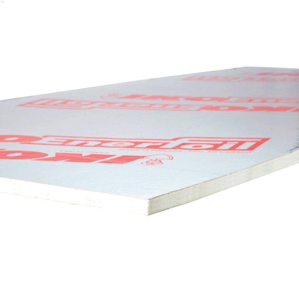 Enerfoil 1-1/2" x 4' x 9' PolyIso Faced Rigid Sheathing R6