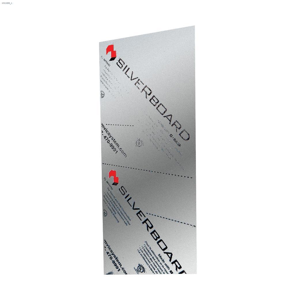 SilveRboard 8' x 4' x 1" Perforated Rigid Sheet R5