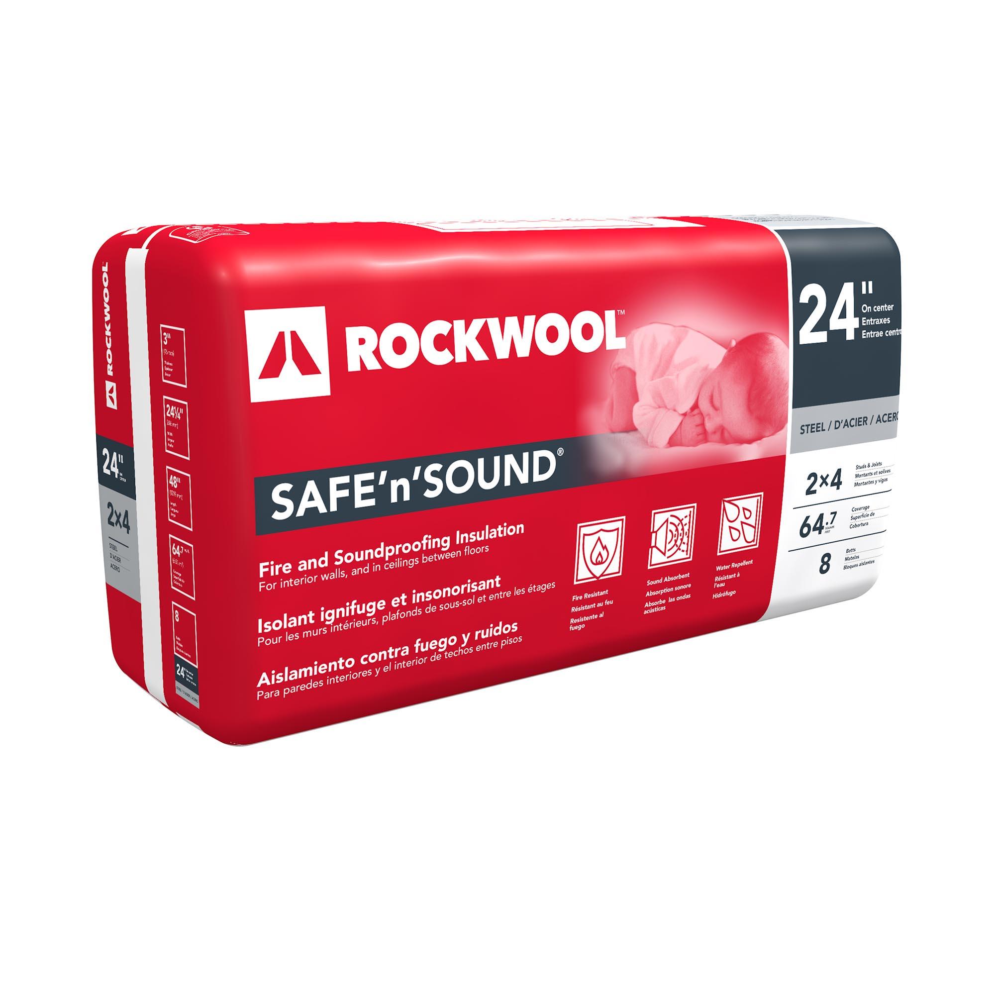 Safe'N'Sound 3" x 16.25" x 48 - 65 SqFt