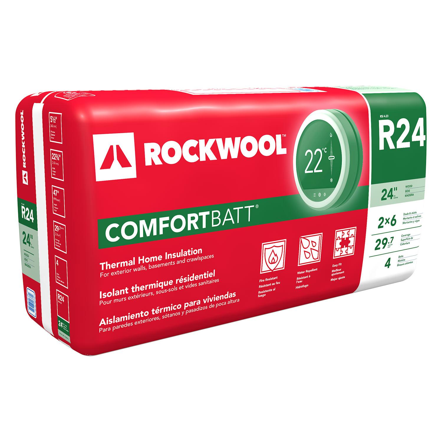 ComfortBatt Woodstd R24  5.5" x 22.75" x 47" - 29.7 SqFt