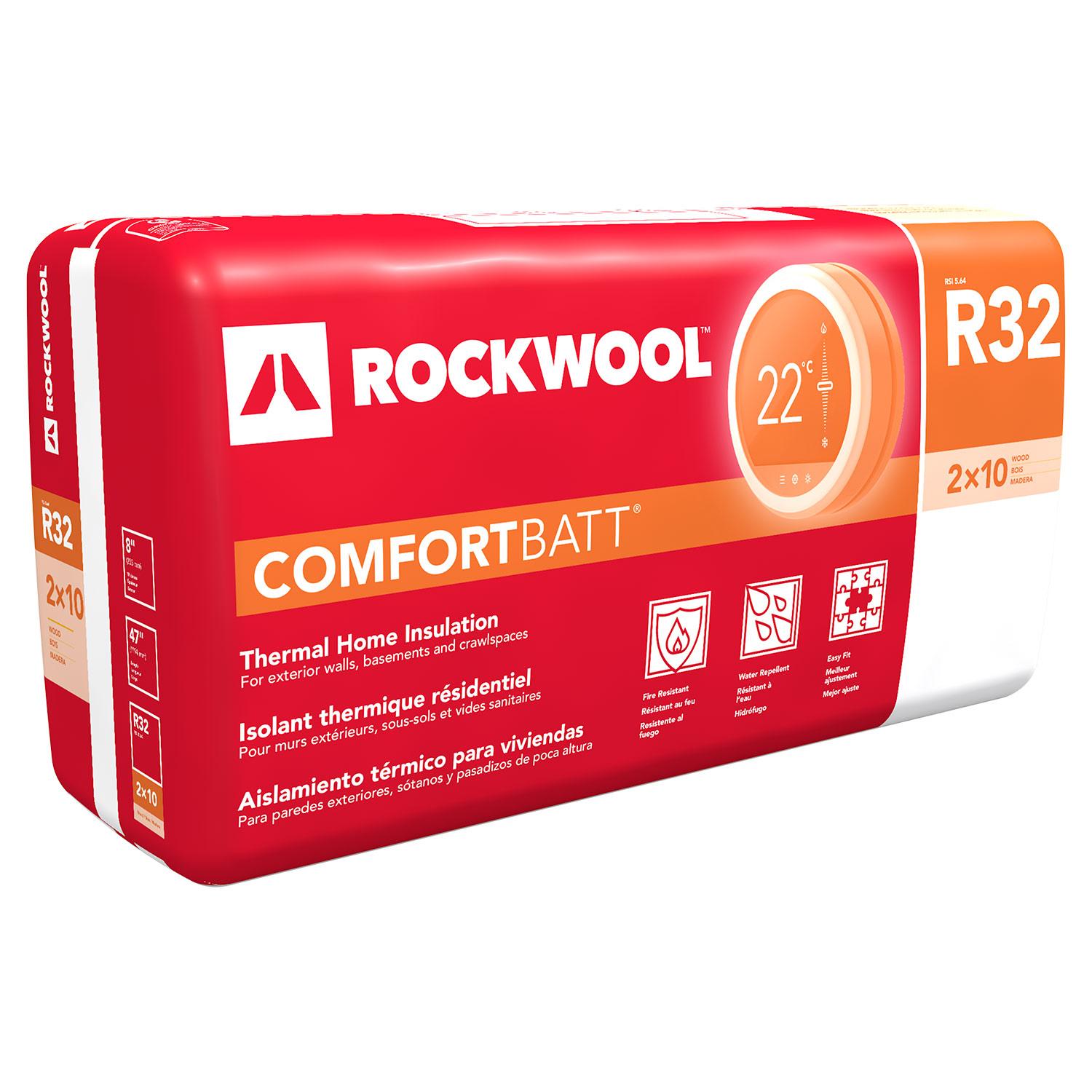 8" x 23" x 47" - ComfortBatt R32 Woodstd 30 SqFt