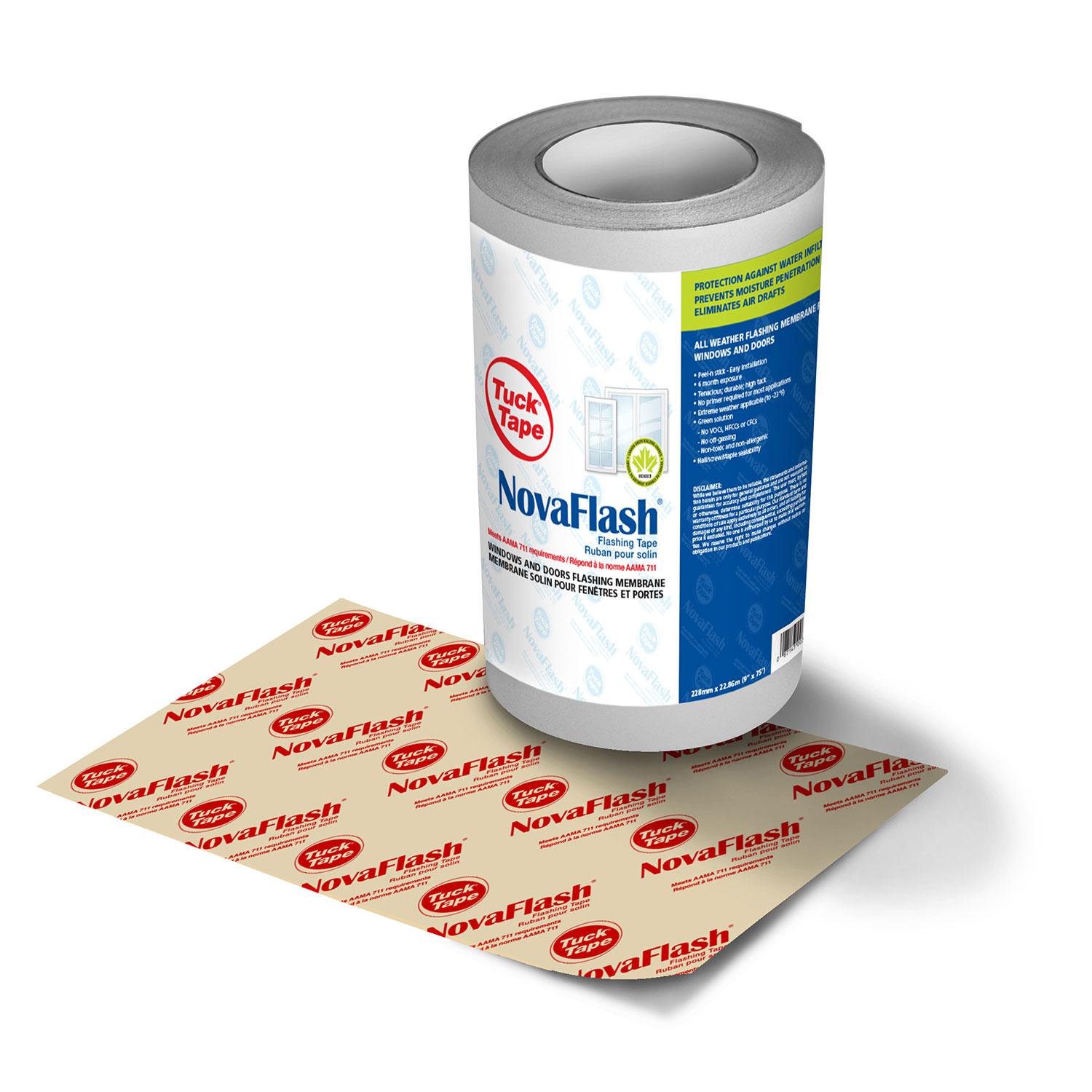 NovaFlash SA Ultra 9" x 0.013" x 75' Self-Adhered Flashing