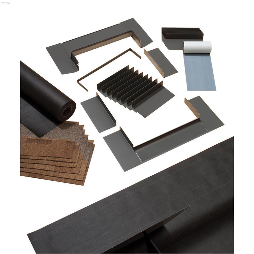 Grey Step Flashing kit for Deck Mount C wide Skylights