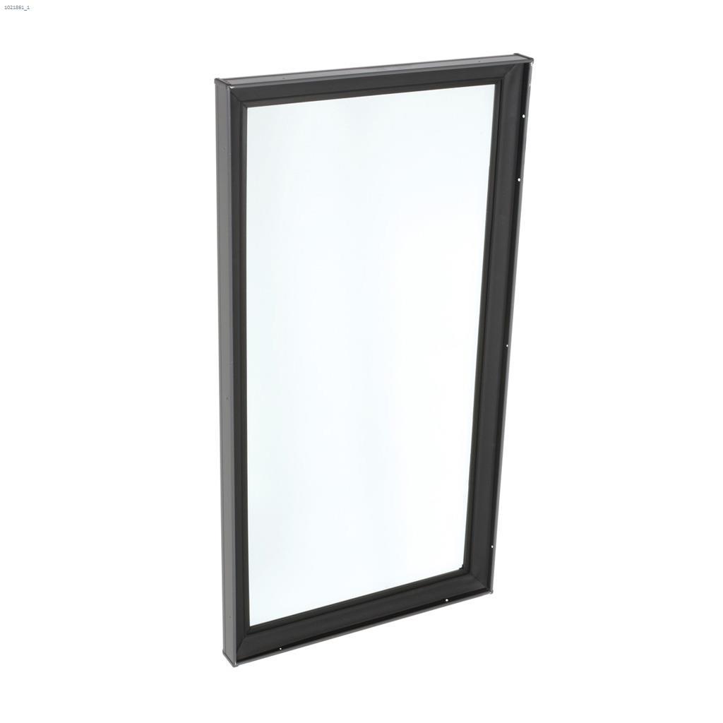 Grey Fixed Curb Mount Skylight