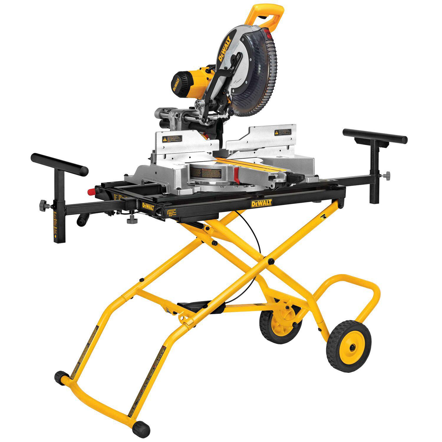 12" Double Bevel Sliding Compound With DWX726 Miter Saw