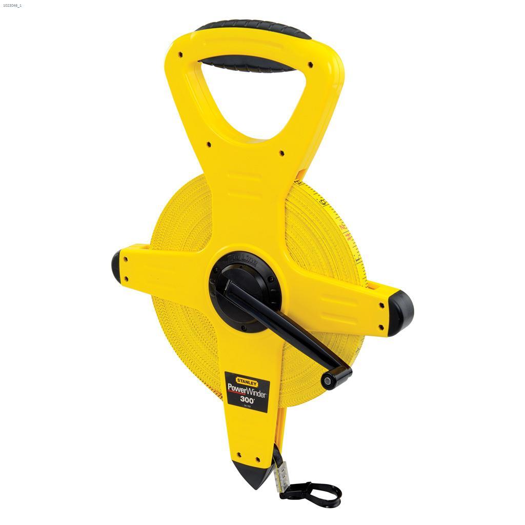 300' x 1/2" PowerWinder Fiberglass Tape Measure