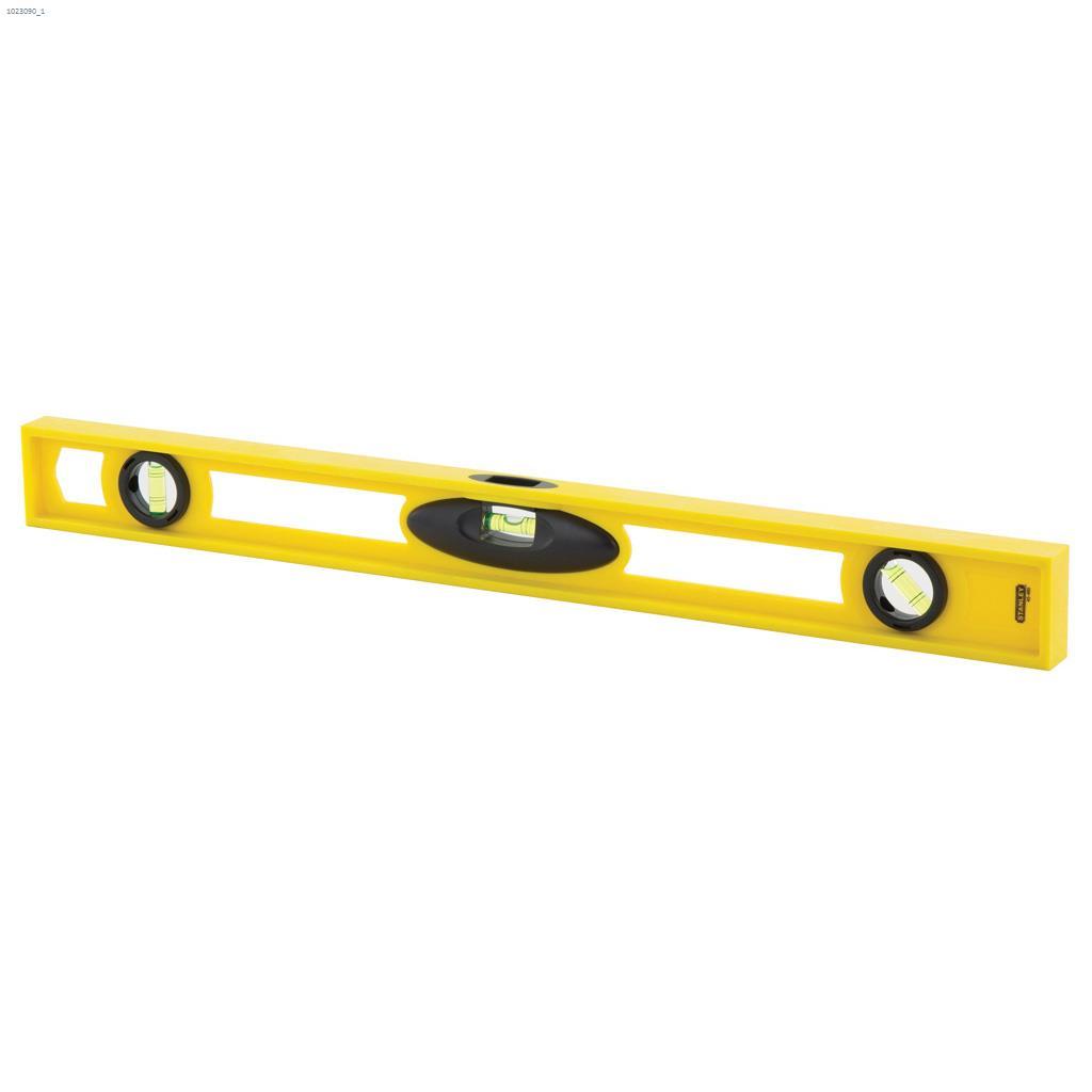 24" Yellow 3 Vial High Impact I-Beam Level