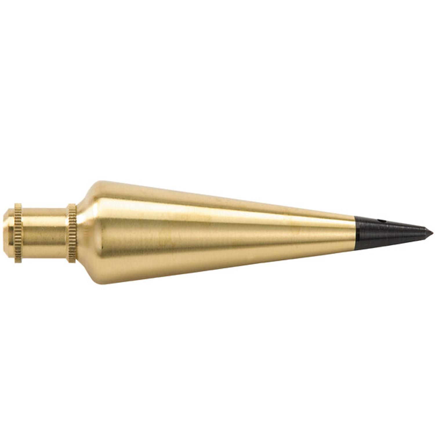 8 oz Polished-Lacquer Solid Brass Plumb Bob