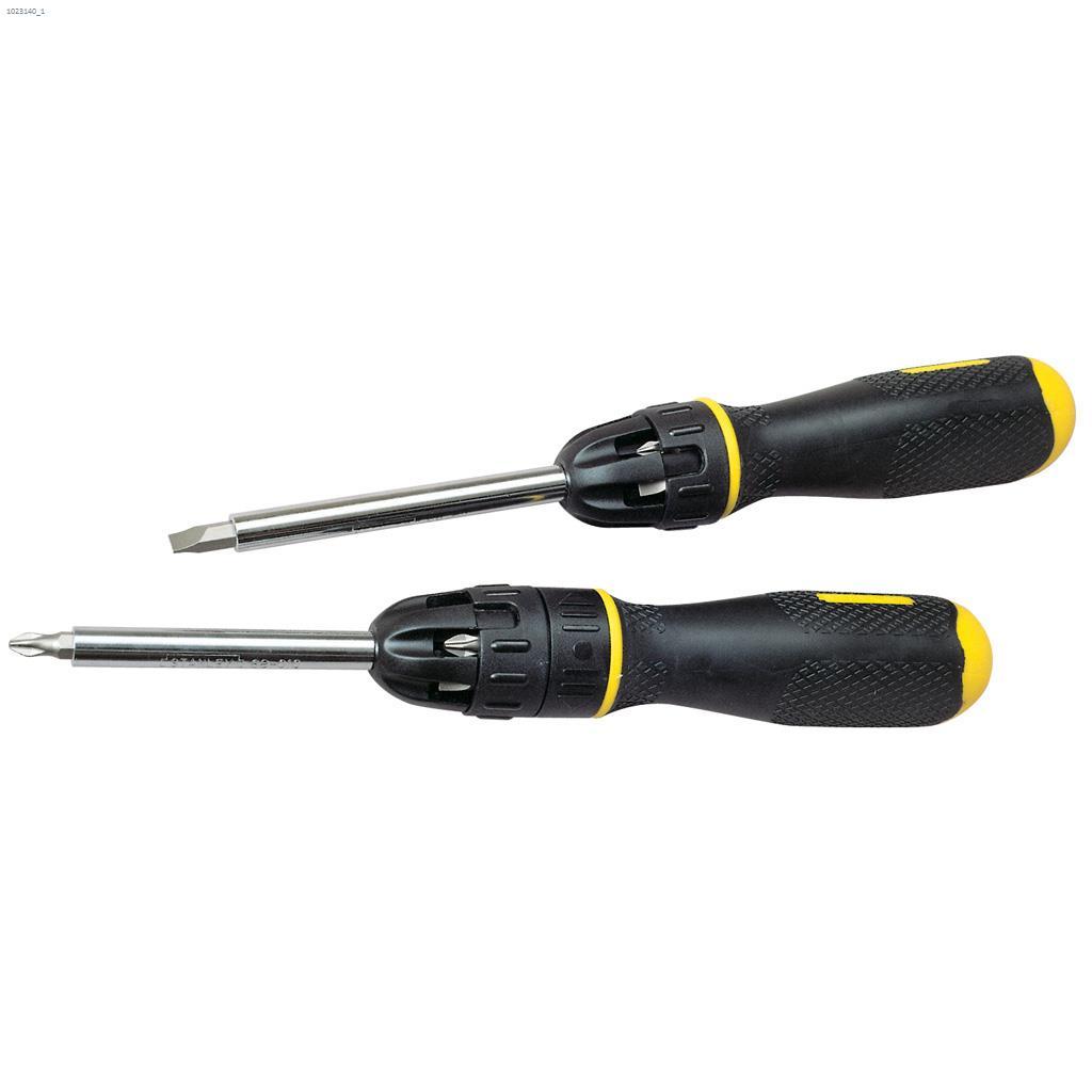 Tournevis à cliquet multi-embouts 10 pièces