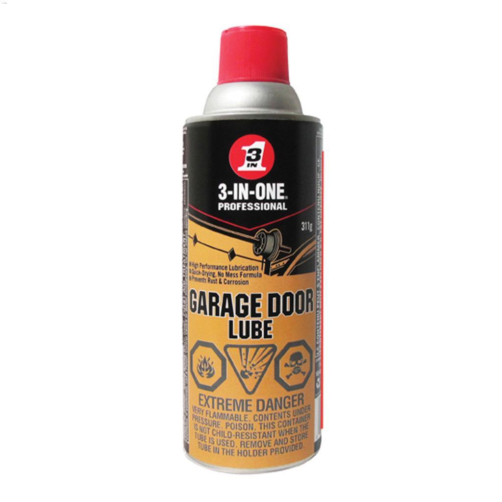3-In-1 Aerosol Can Garage Door Lube 311 g