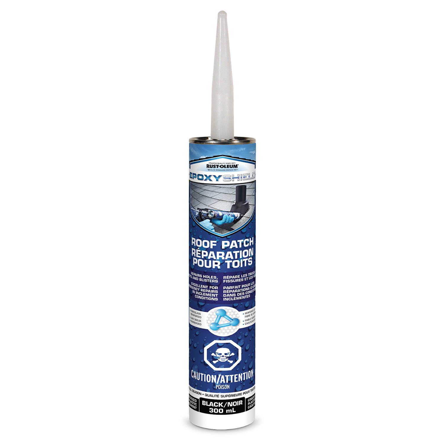 Epoxyshield 300 mL Trowel Grade Black Repair Roof Patch