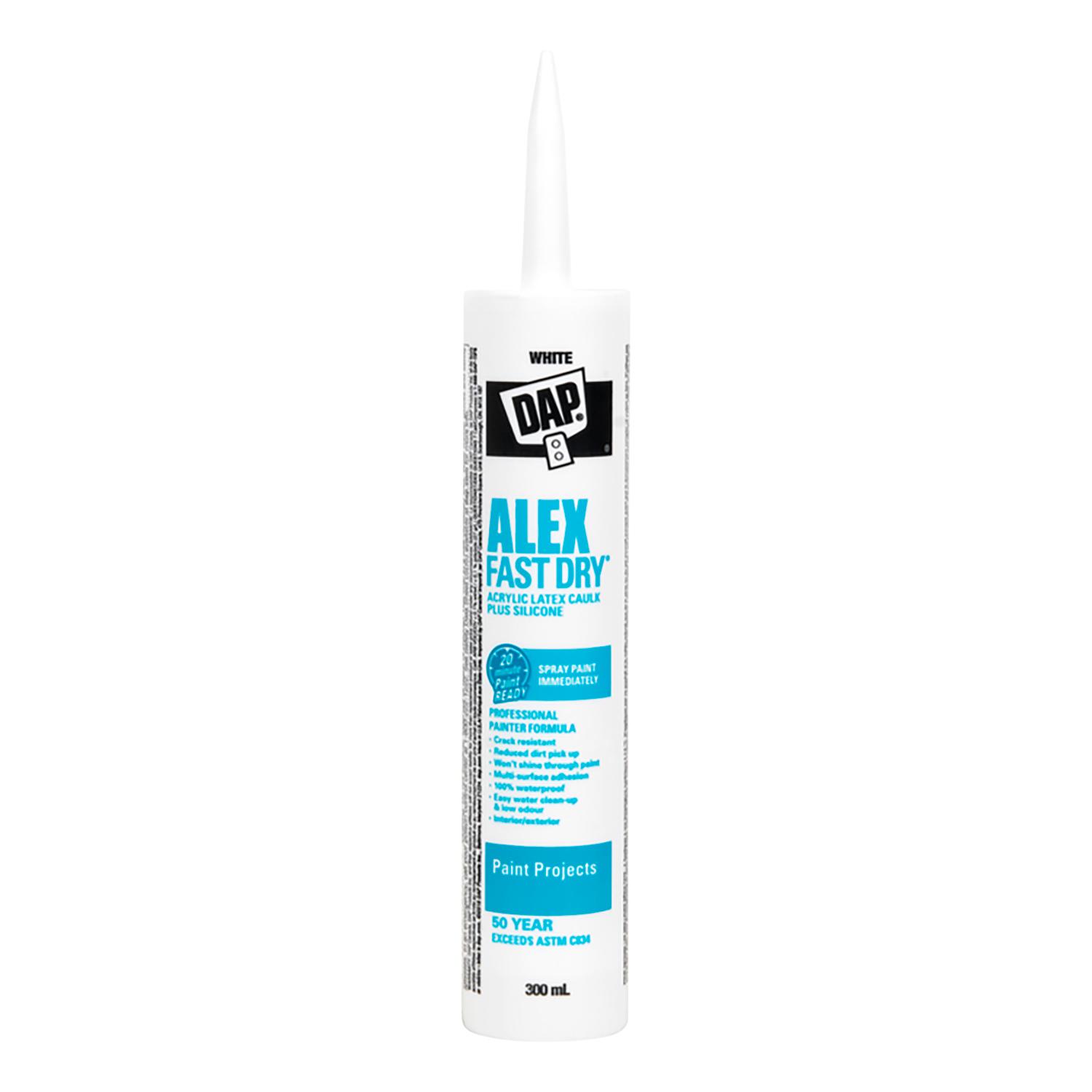 Alex Fast Dry Acrylic Latex Caulk White 300 ml