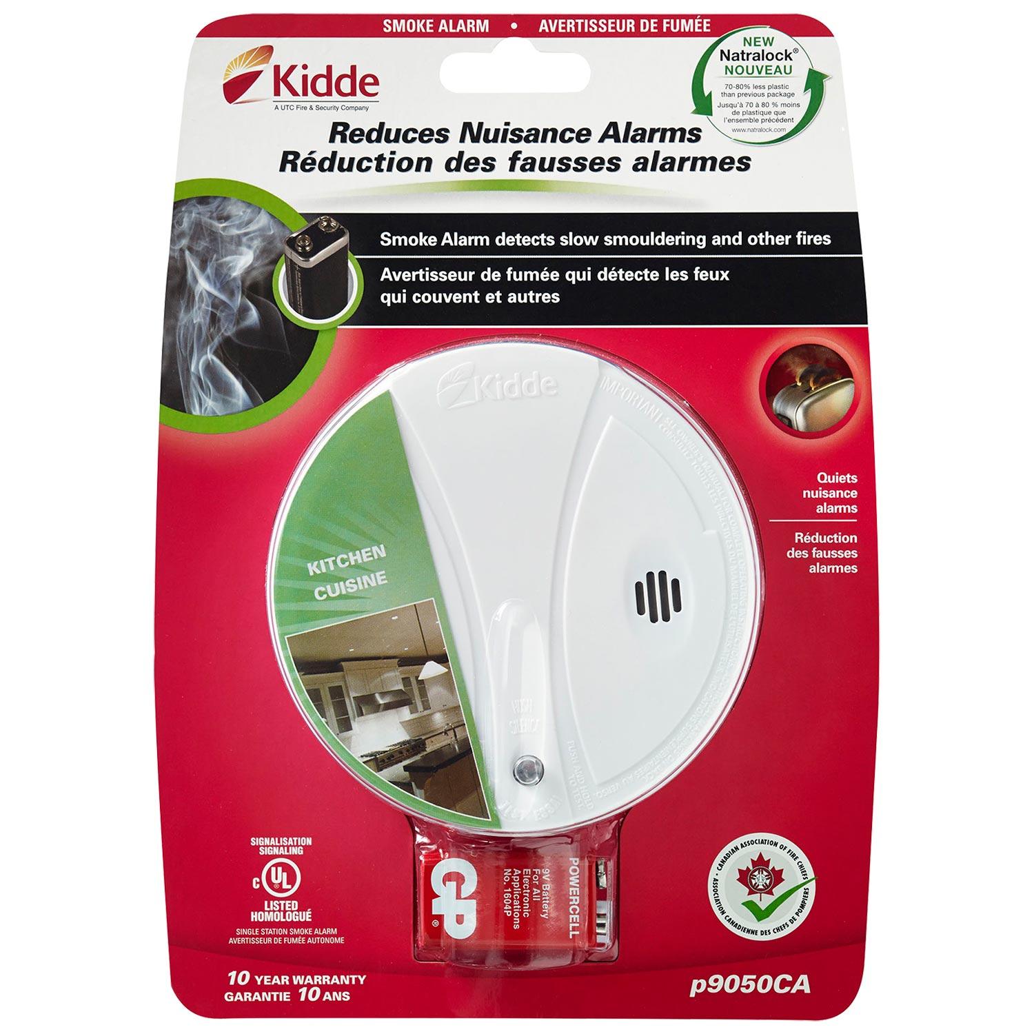 Photoelectric Smoke Alarm-9V Battery Operated