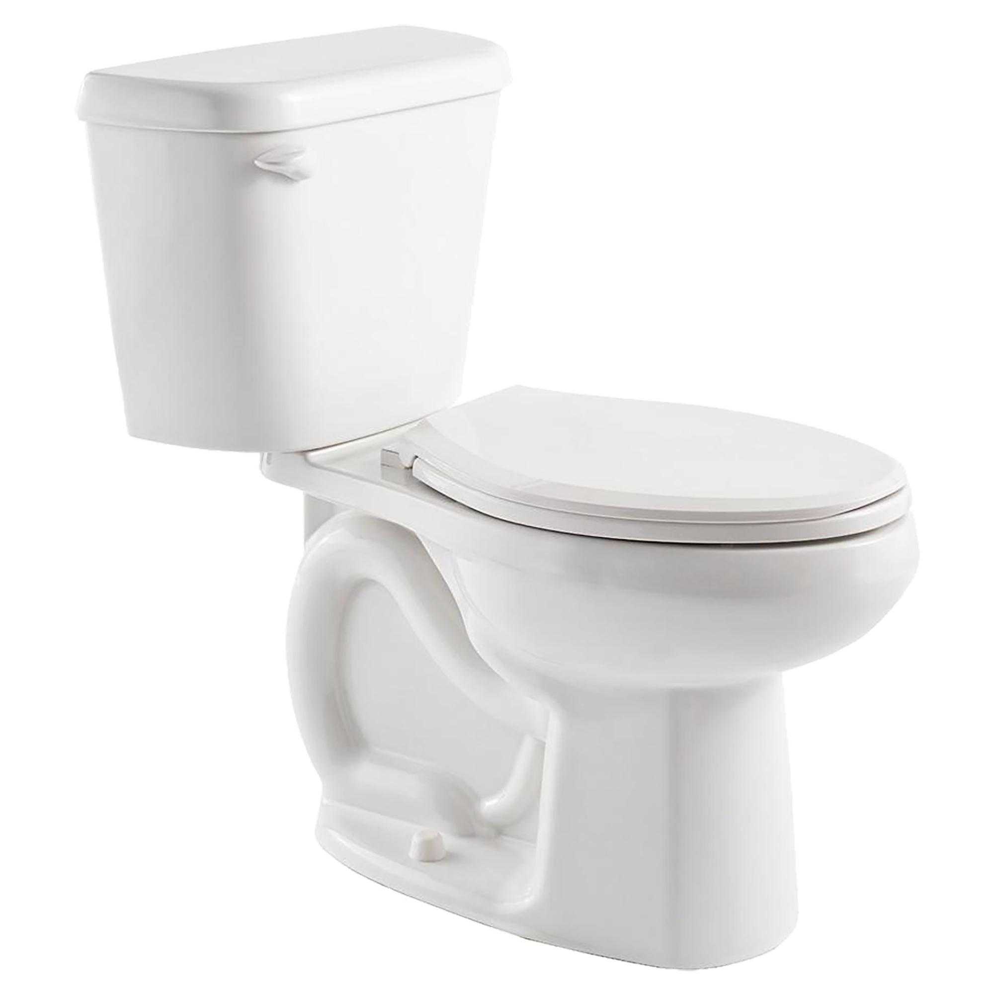 Marina White 1.28 GPF Elongated Front 2-PieceToilet