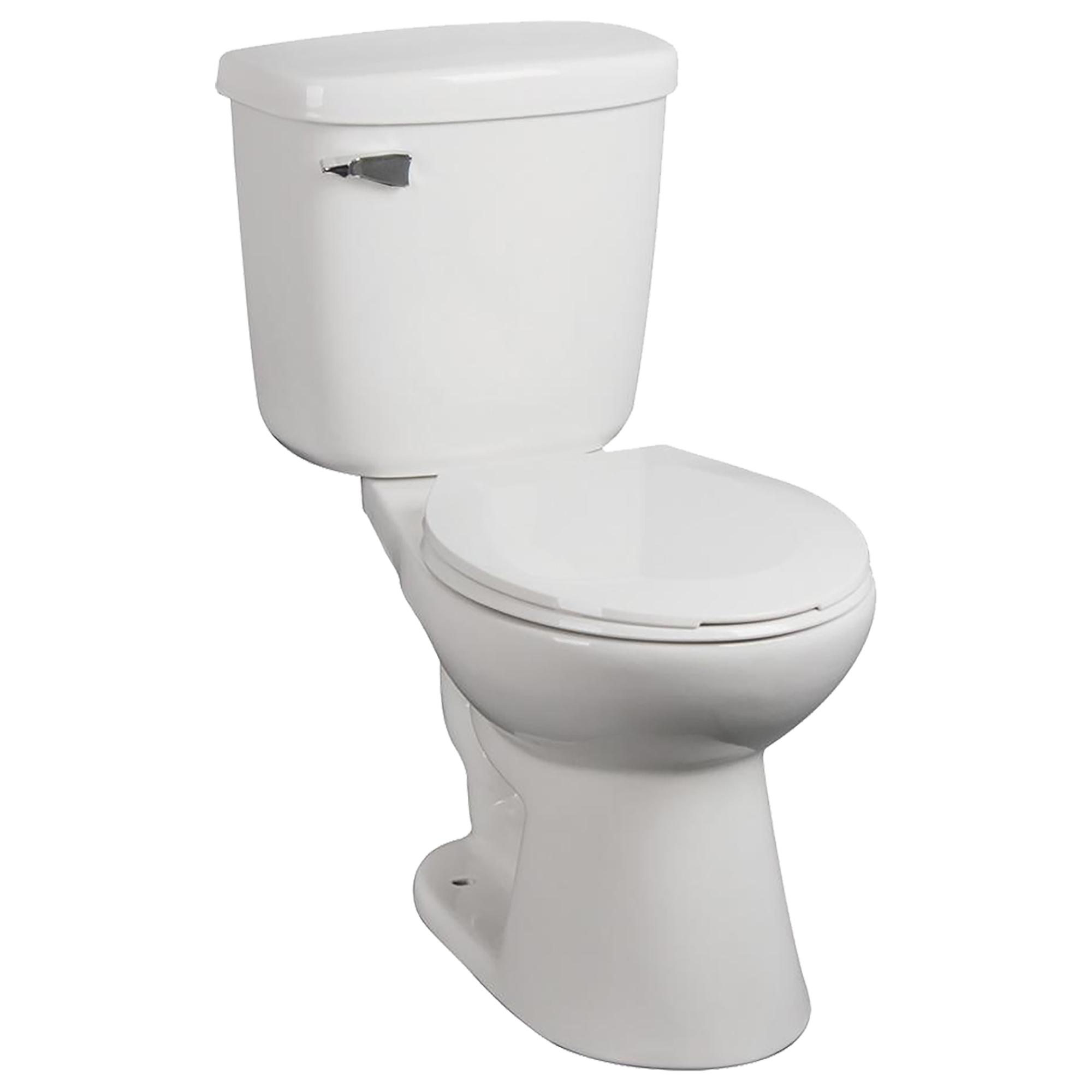 Albany White 1.6 GPF 2-Piece Toilet