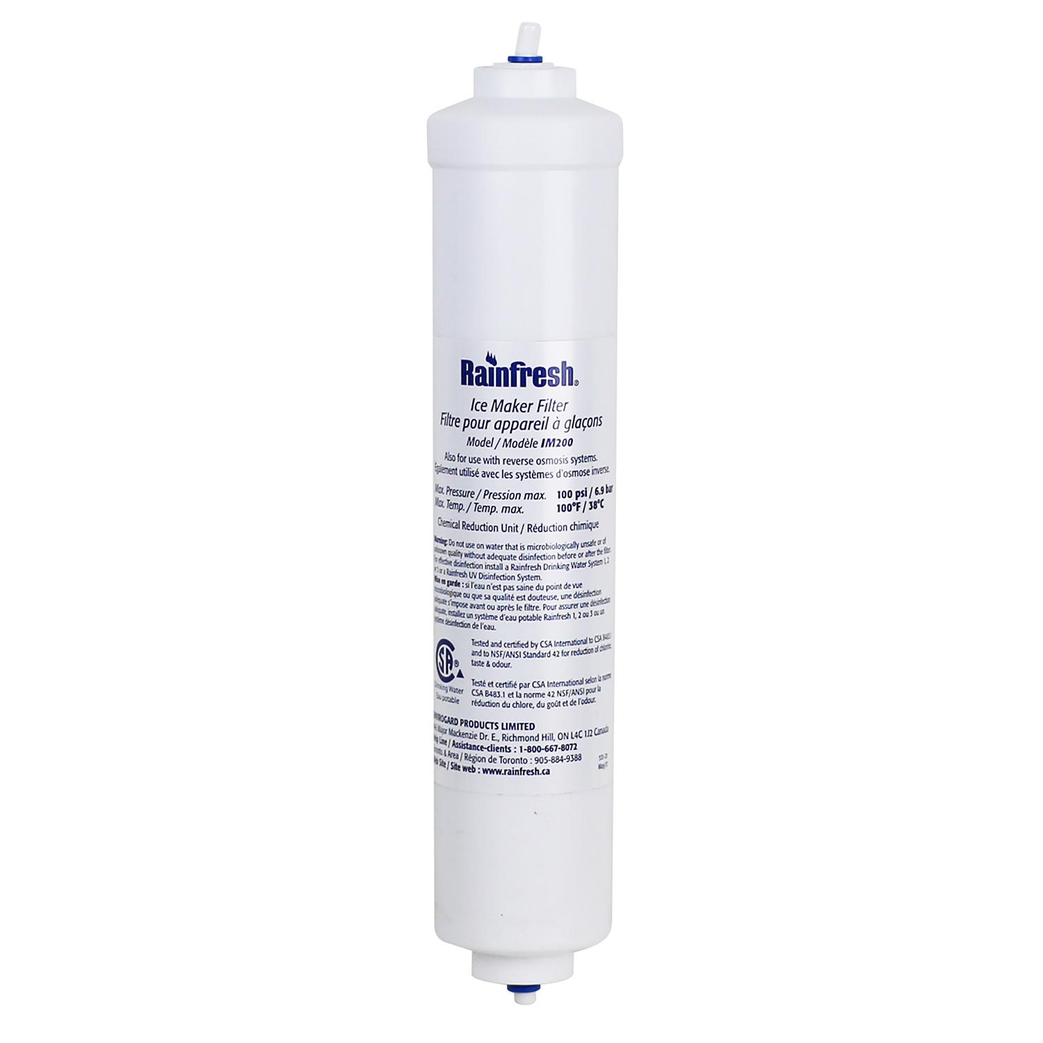 External Inline Fridge Filter
