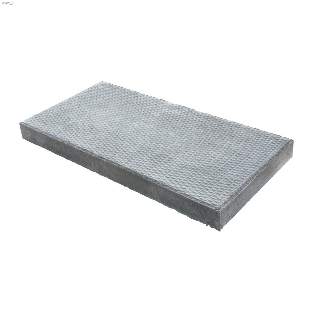 24" x 12" x 1.8" Diamond Pattern Utility Patio Slab
