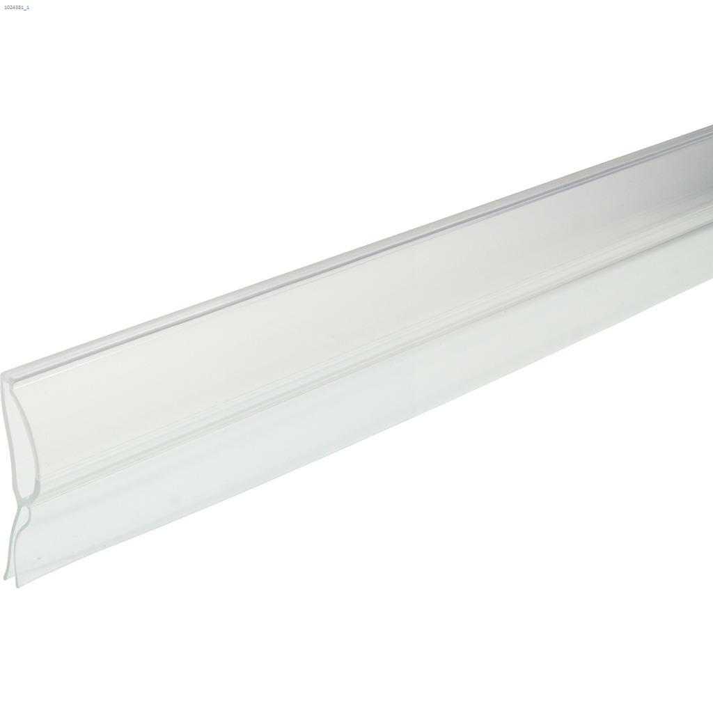 36" Vinyl White Door Sweep