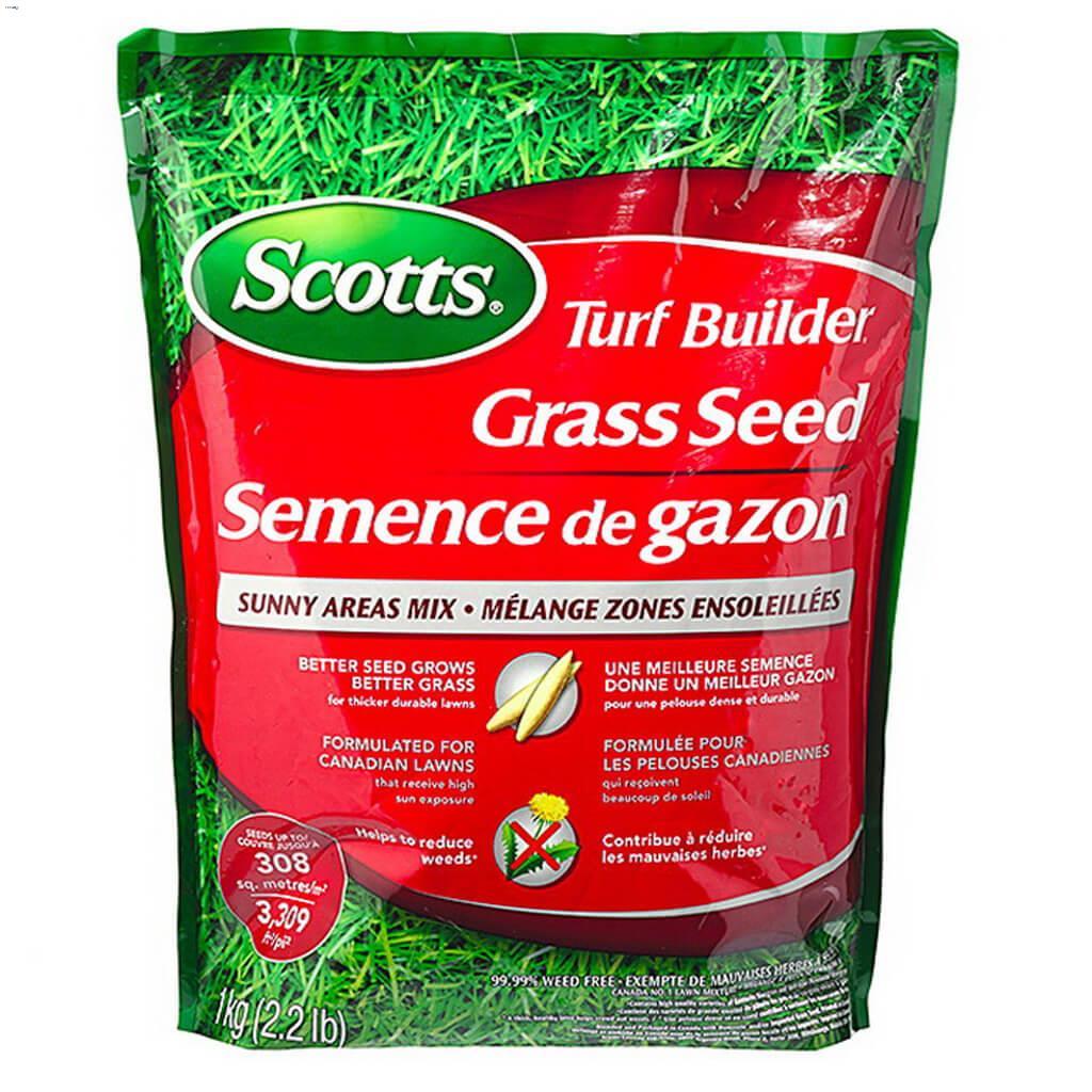 Turf Builder 1 kg Grass Seed Sunny Area Mix