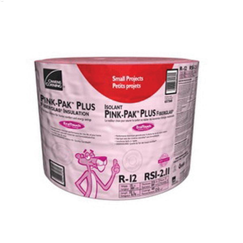 Owens Corning Insulation Pink Pak Plus WS R12 32’x15”x3-1/2"