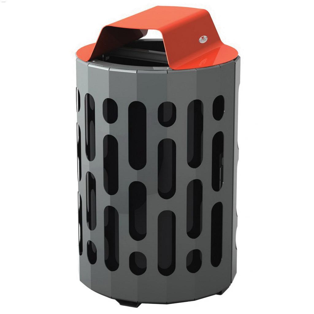 Poubelle Stingray rouge  160  l