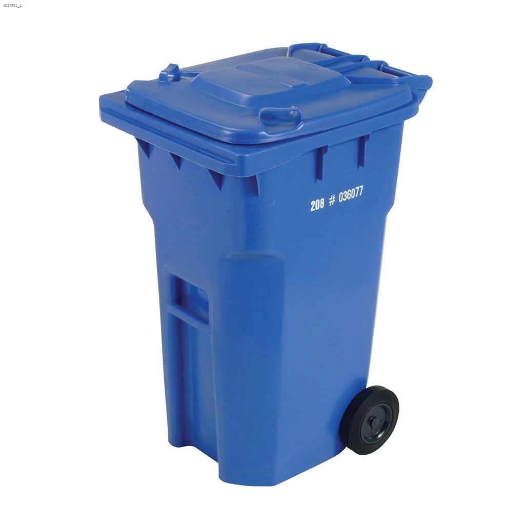 242 L Garbage Can With Wheels
