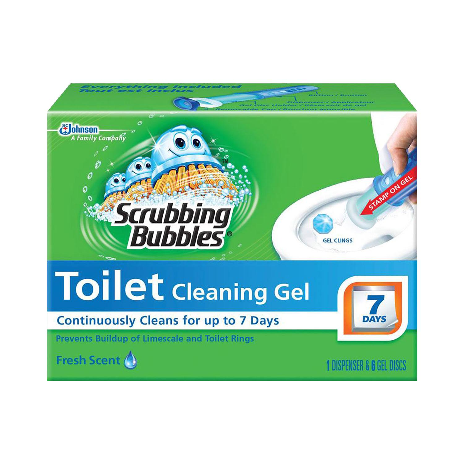 Scrubbing Bubbles Toilet Cleaning Gel with Rainshower