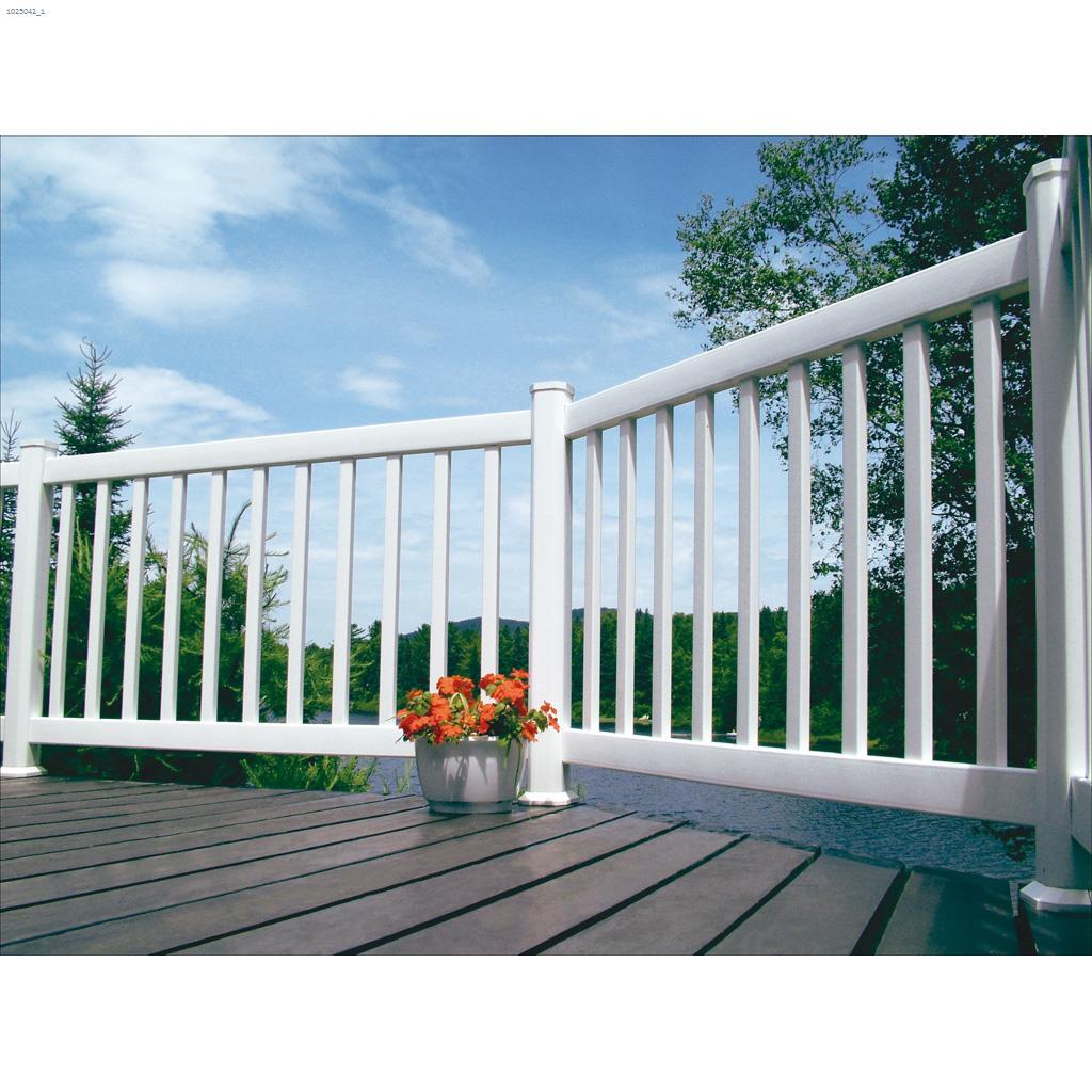 3.5" x 36" PVC Line Post