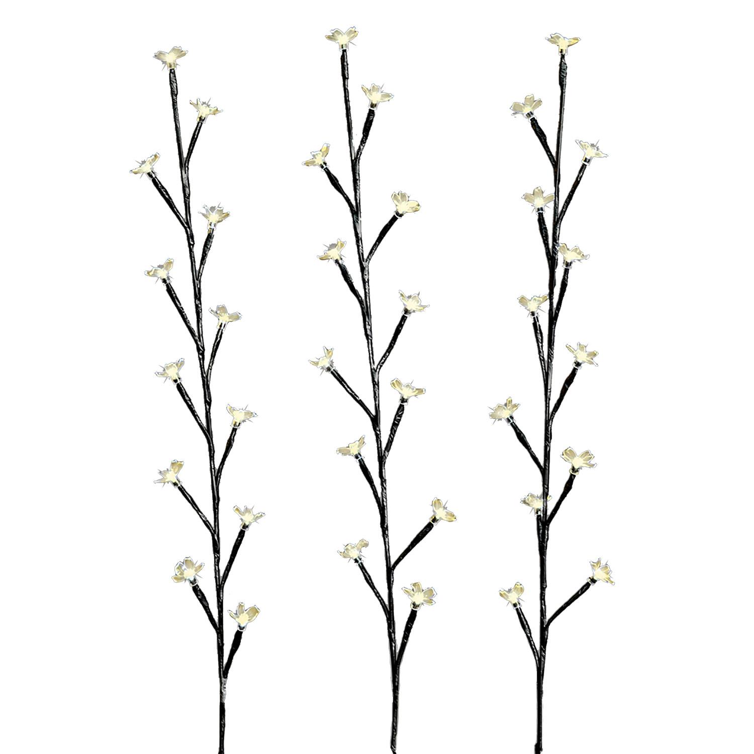 3 Pack LED Blossom Stakes