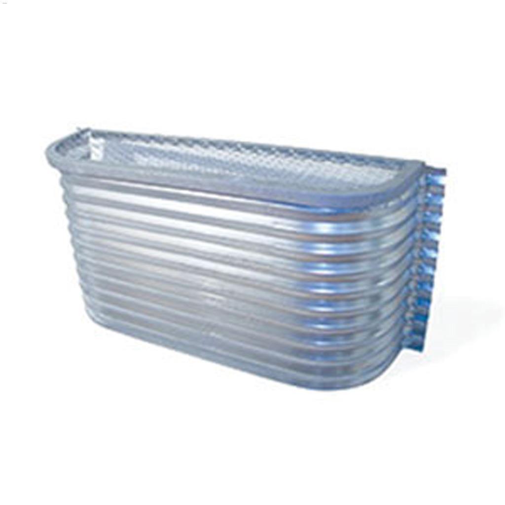 49" x 22" x 22" Steel Galvanized Window Wells