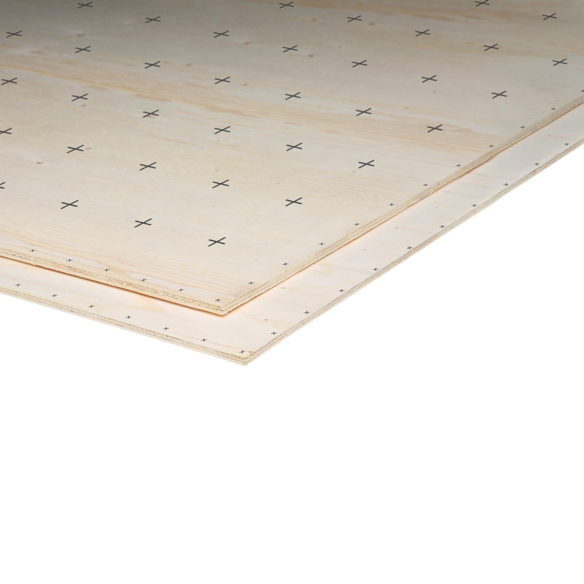 Sous-couche en contreplaqué Pro T-PLY™ 9.5  mm x  4'  x  8'