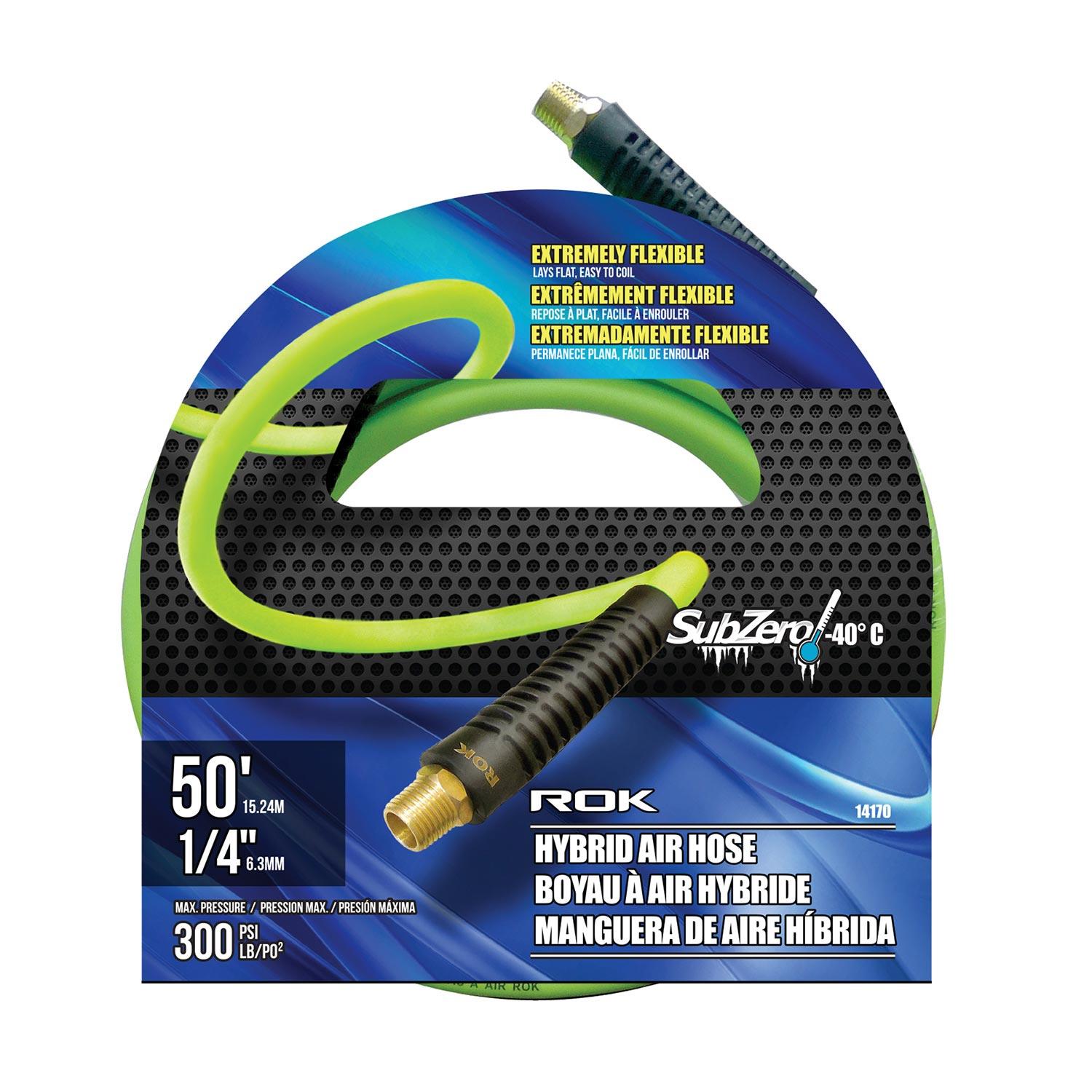 1/4" NPT x 50' Hybrid Air Hose