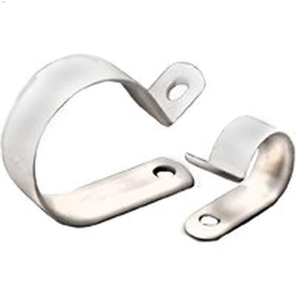 3/8" Natural Plastic 3/8" Cable Clamp-15/Pack