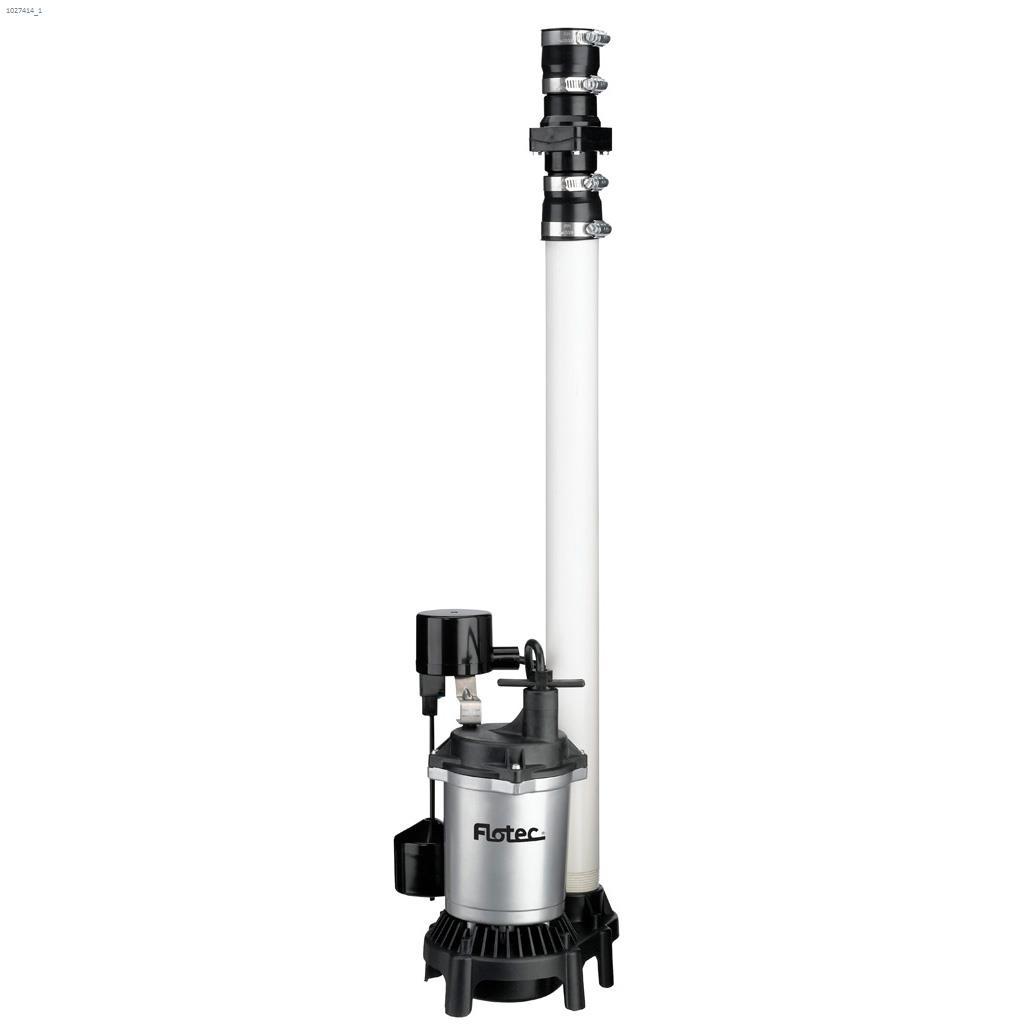Easy Sump 1/2 HP 115V High Output Pre-Plumbed Sump Pump