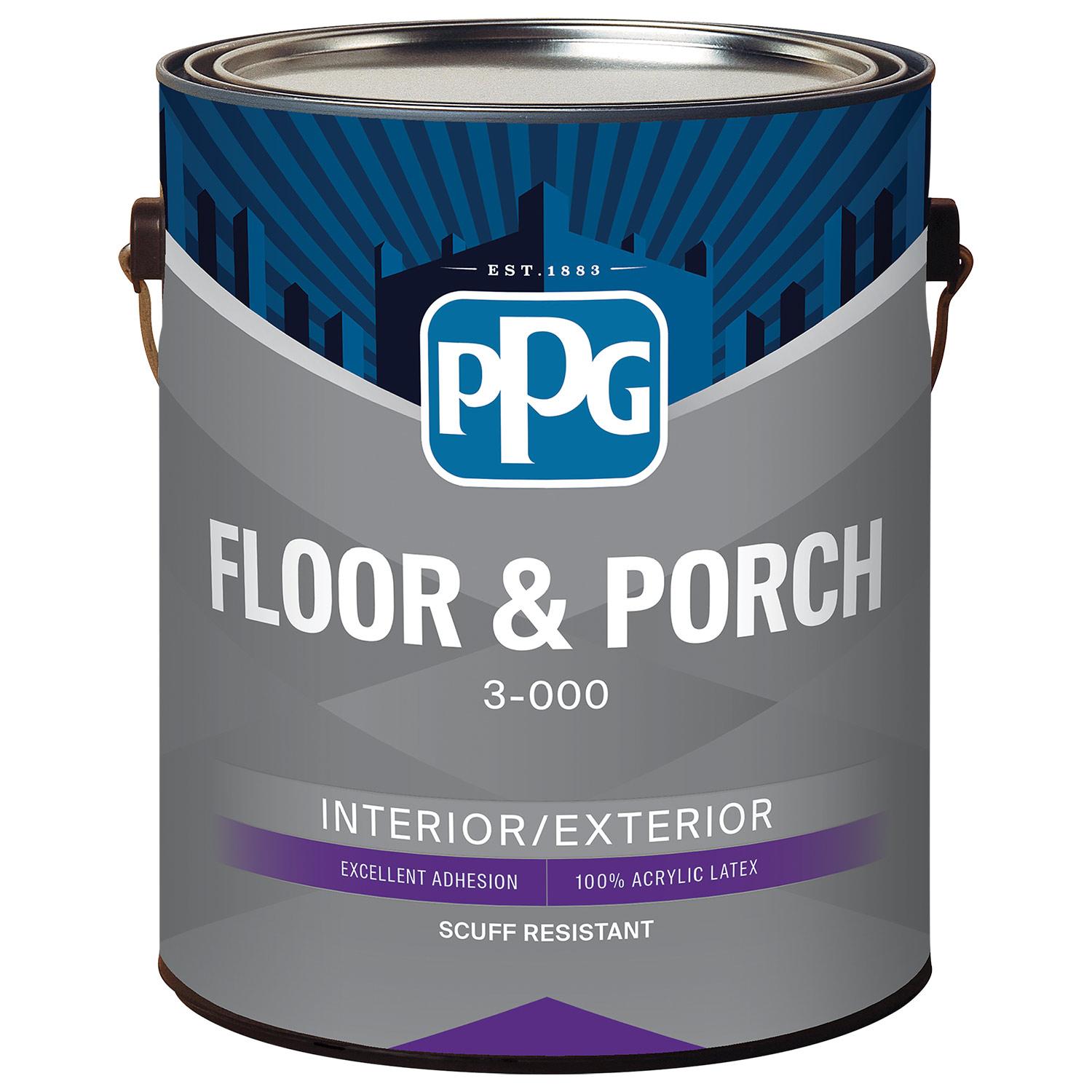 PPG Porch & Floor Acrylic Floor Paint 3.78L