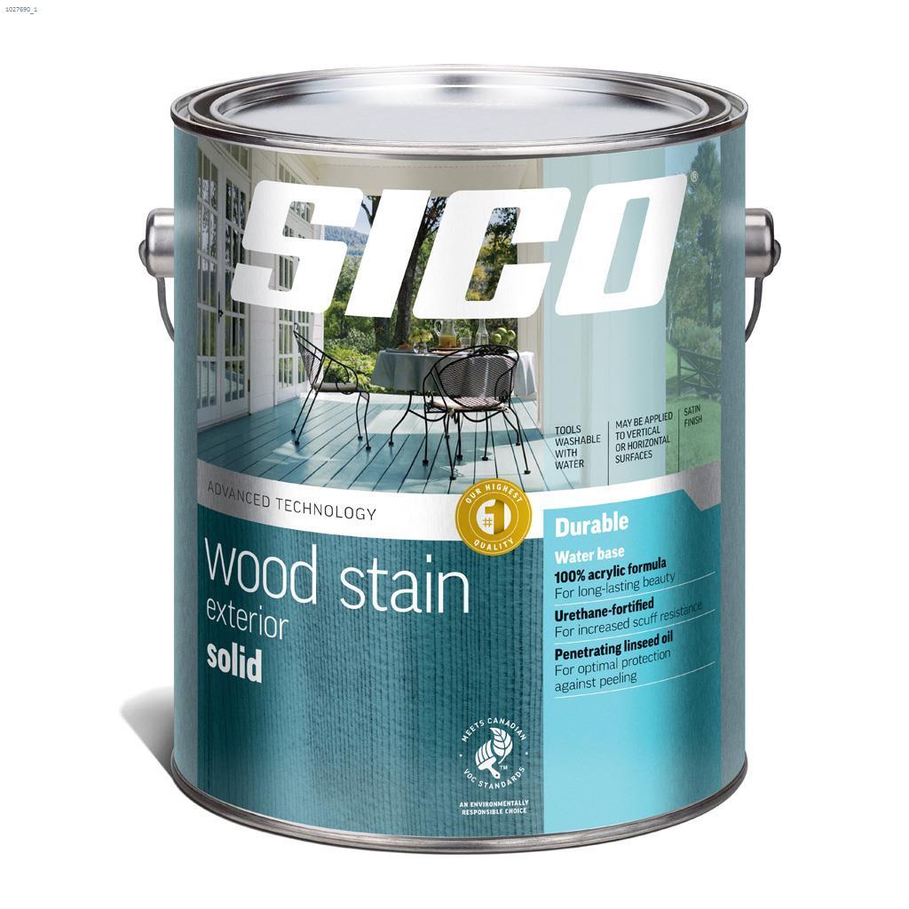 Premium Exterior Solid Stain 3.78L