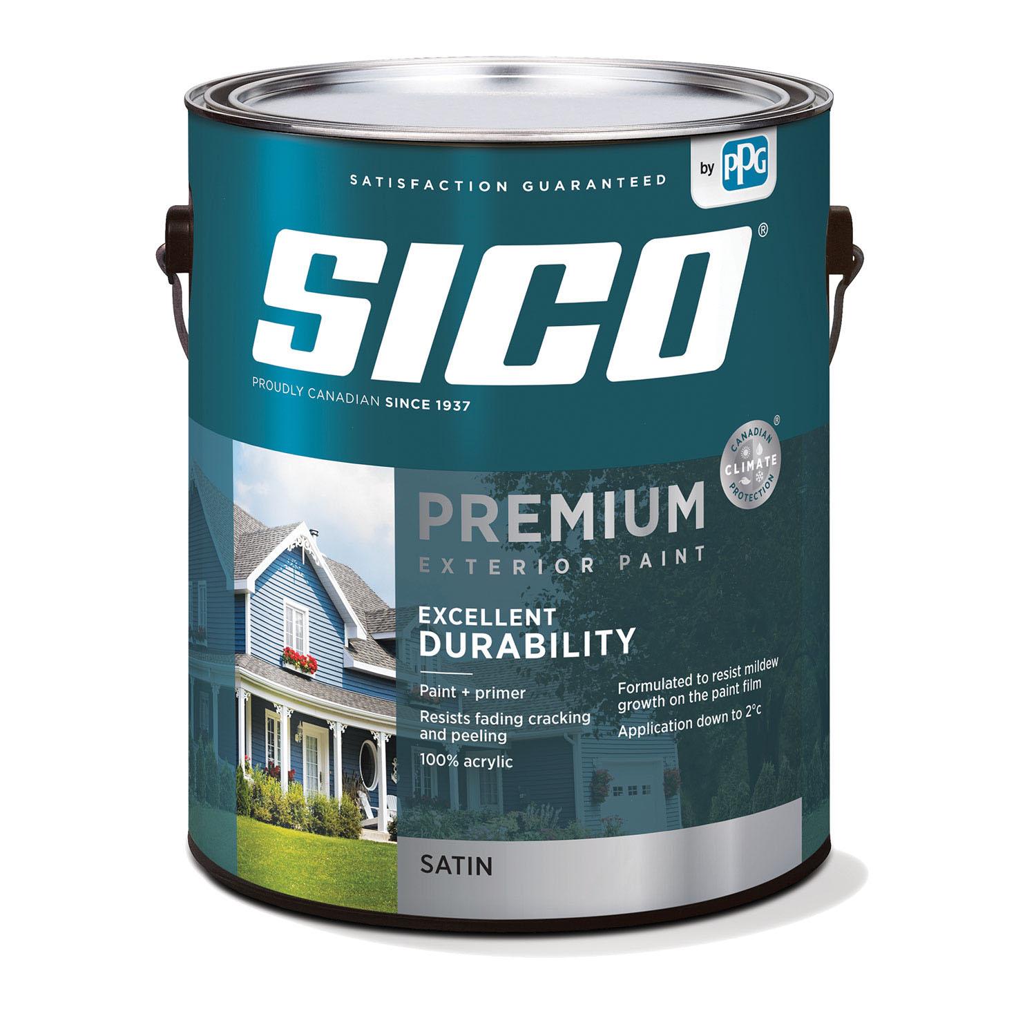 1 L Exterior 100% Acrylic Satin