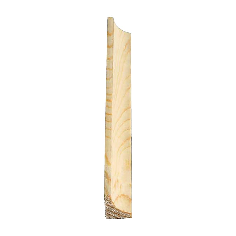 11/16" x 11/16" x 16' Finger Jointed Pine Cove Moulding
