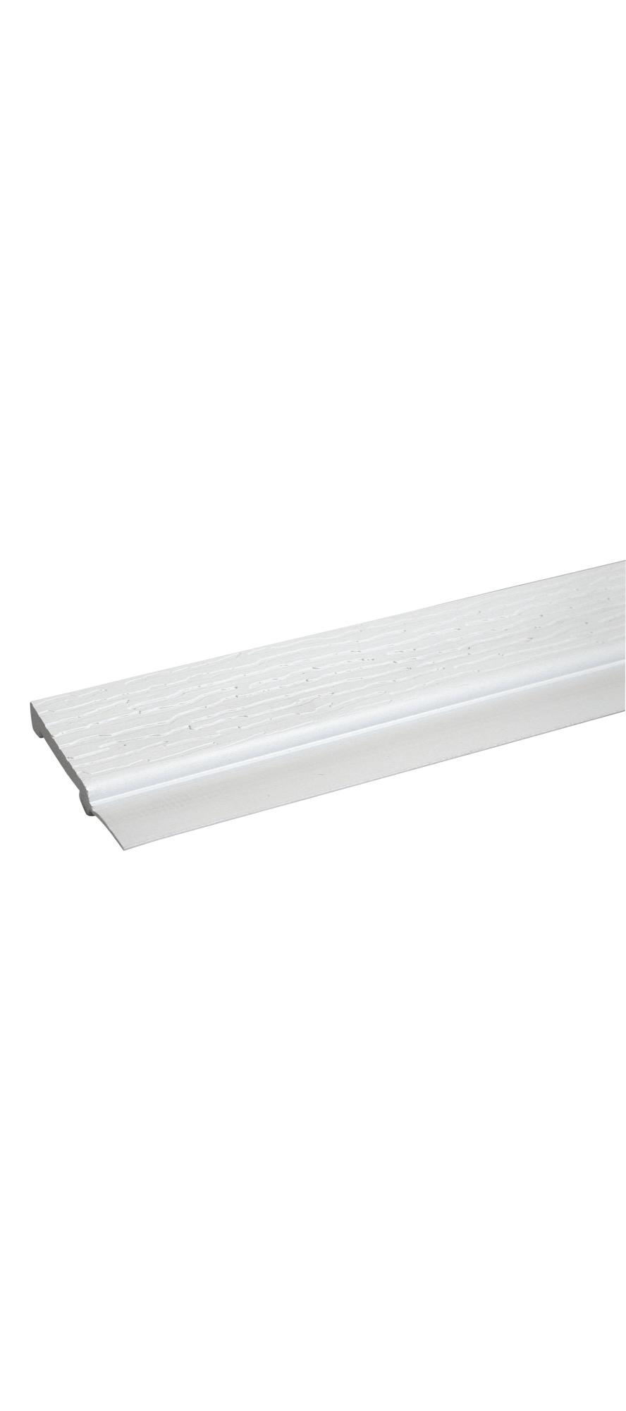 9' x 3" White PVC Garage Door Set