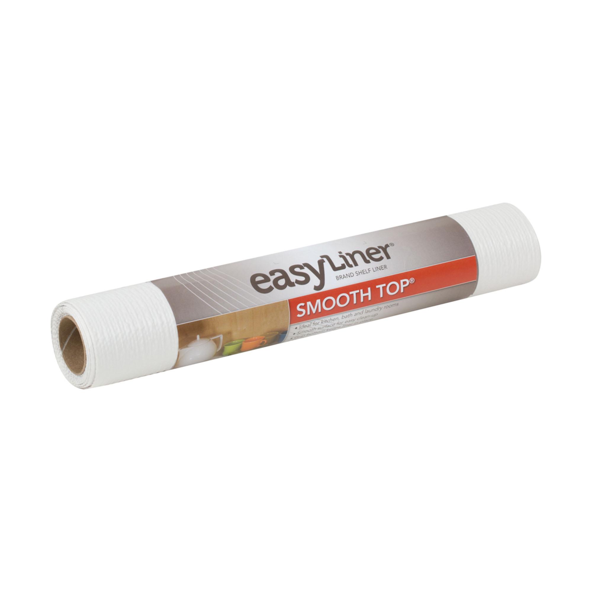 12" x 5' White Smooth Liner