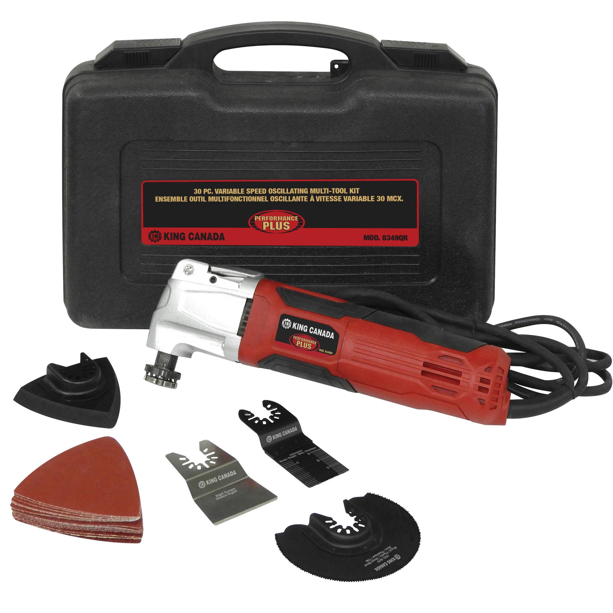 Variable Speed Multi-tool Kit - 30 Piece