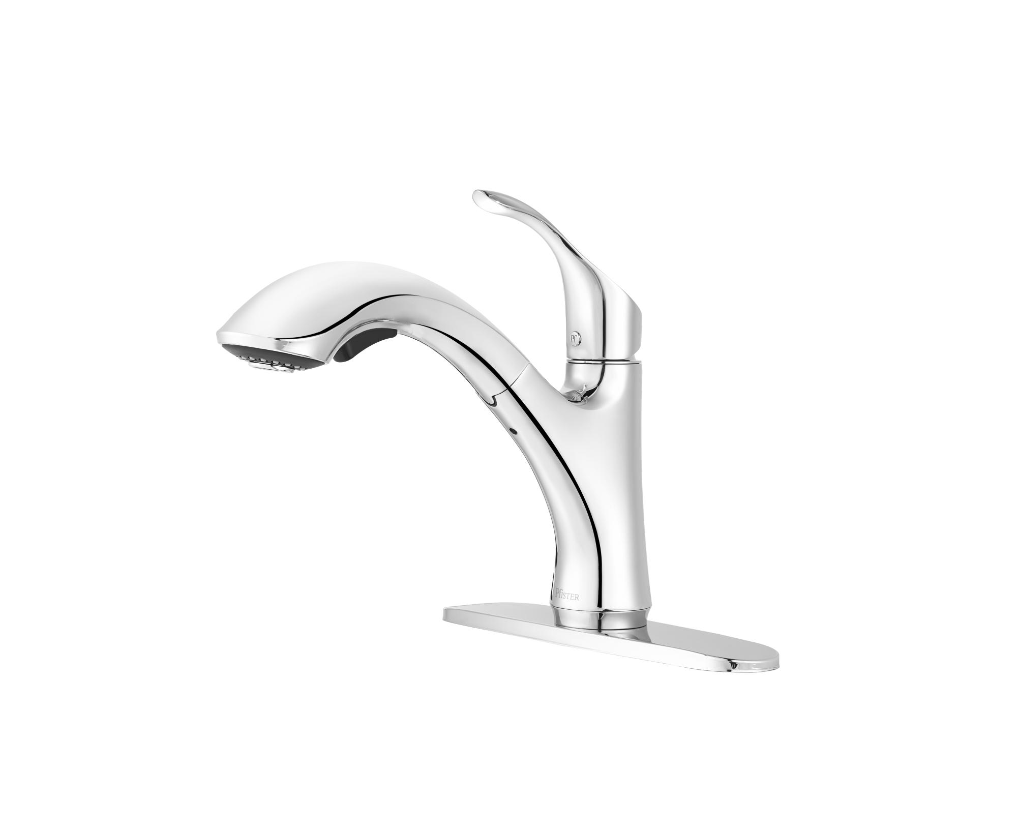 Corvo Single Handle Chrome Kitchen Faucet