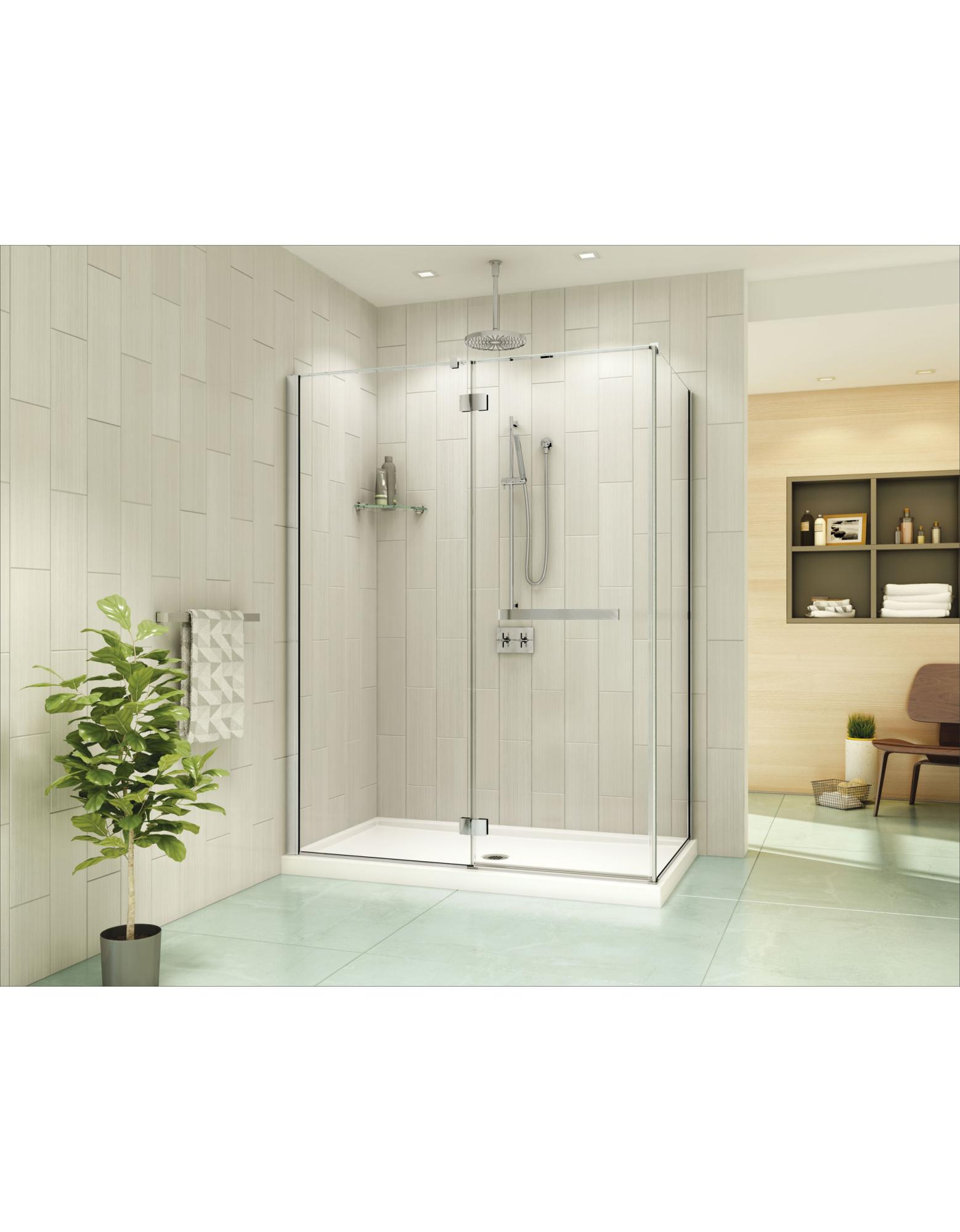 Fleurco Pura 2-Sided Shower Door