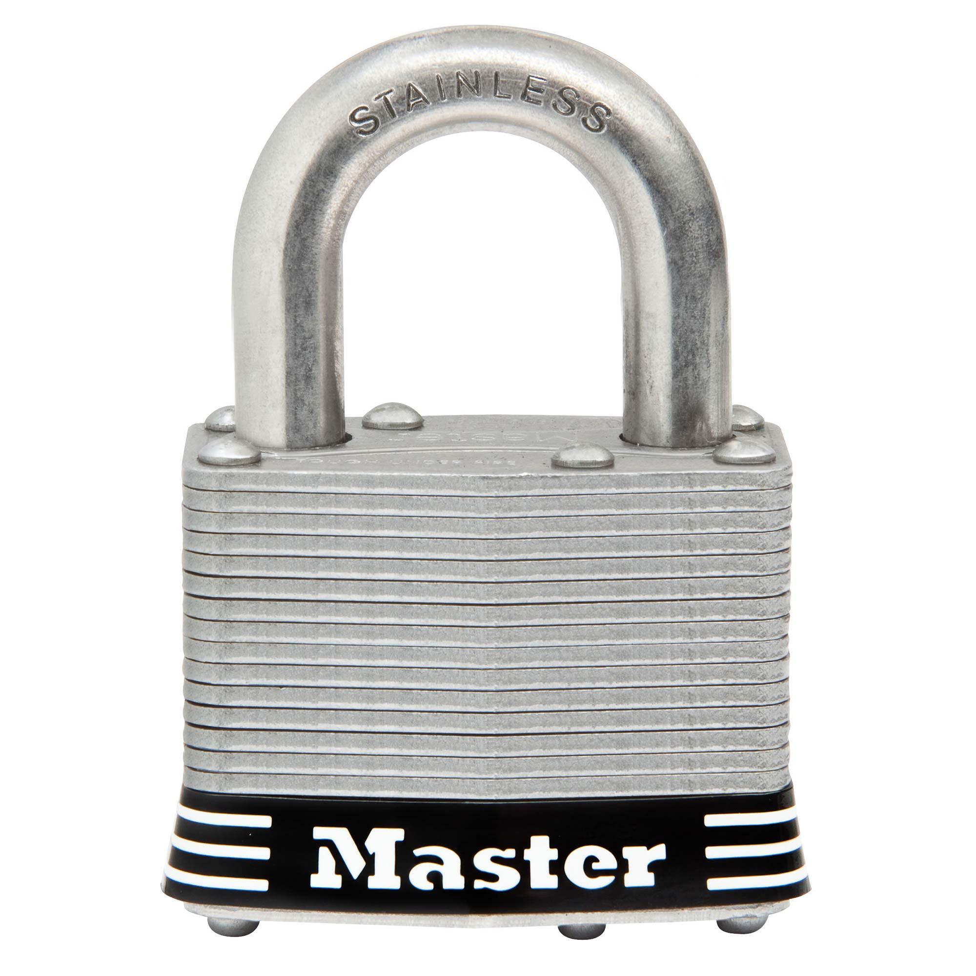 2" Laminated Stainless Steel Pin Tumbler Padlock