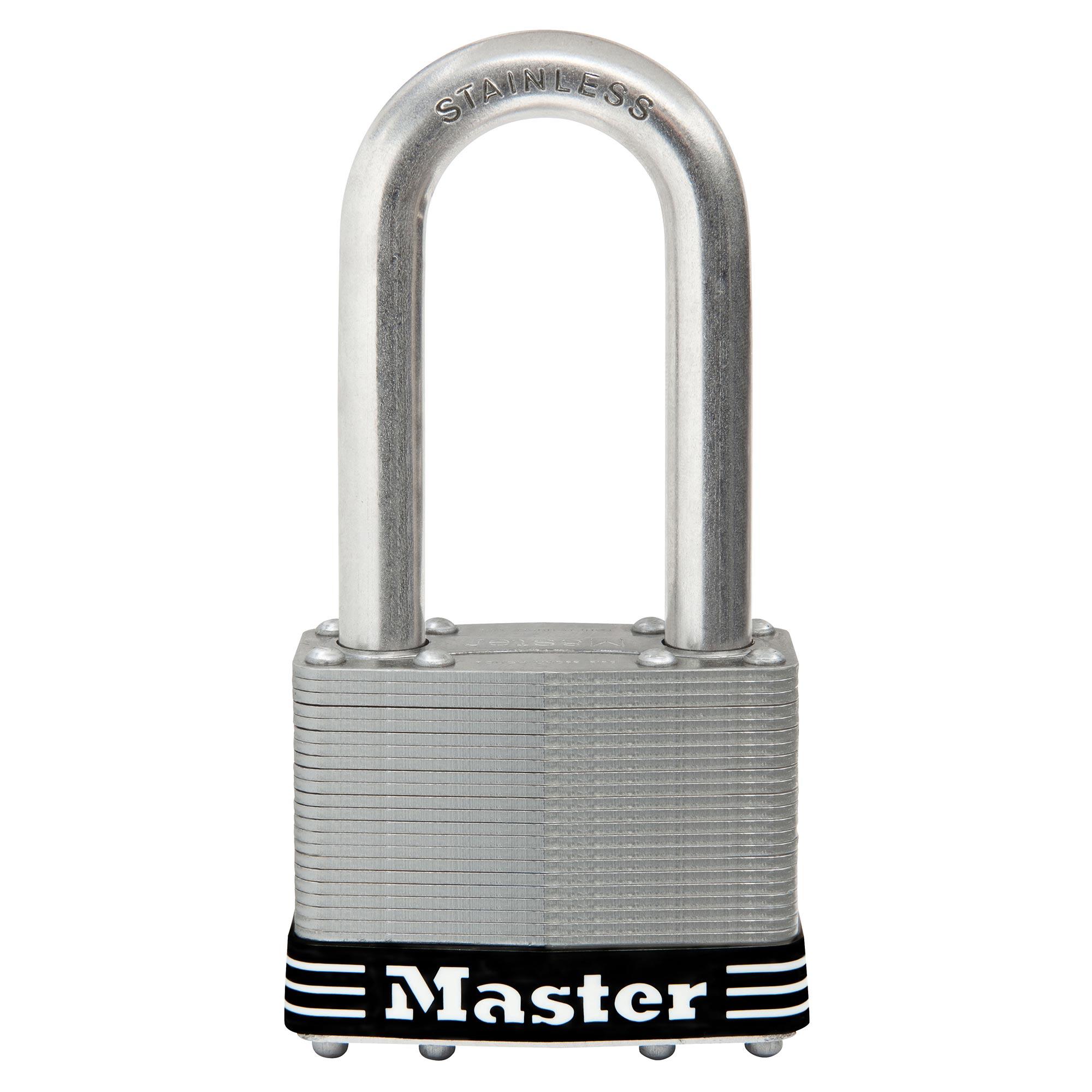 2-1/2" Laminated Stainless Steel Padlock